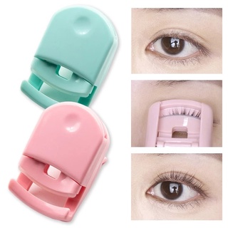 Square Mini Portable Eyelash Curler/ Professional Auxiliary Eye Lashes Curling Clip/ Nature False Eyelashes Styling Clip/ Eye Makeup Tools Accessories