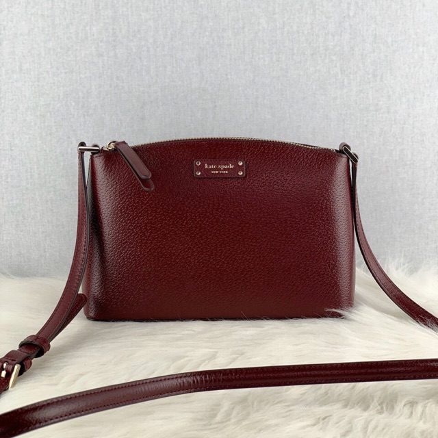 kate spade burgundy crossbody