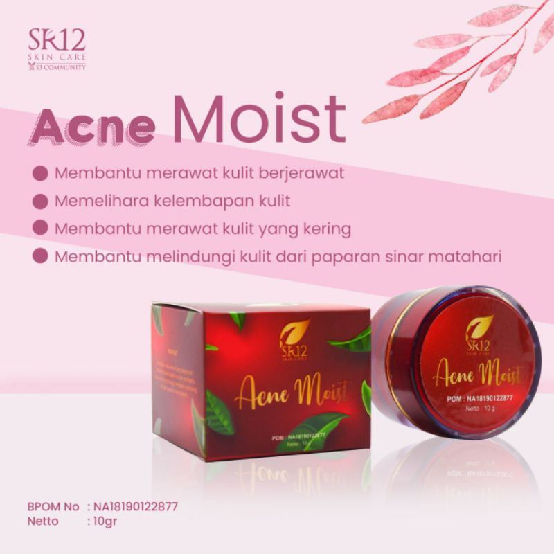 Acne MOIST SR12 Acne Cream Shopee Malaysia