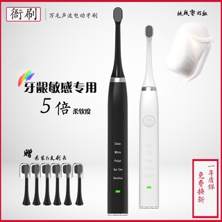 electronic toothbrush Wanhua smart soft hair sensitive charging whitening electric teeth adult male and female students other gums people