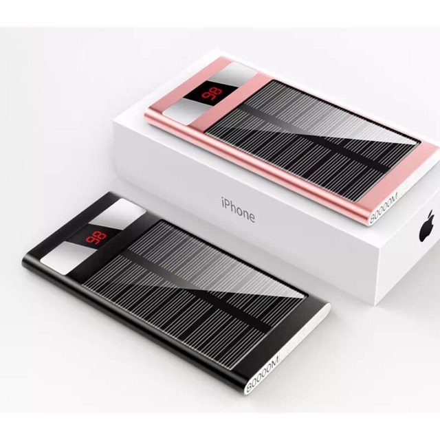 80000mh Solar Charging Power Bank Shopee Malaysia