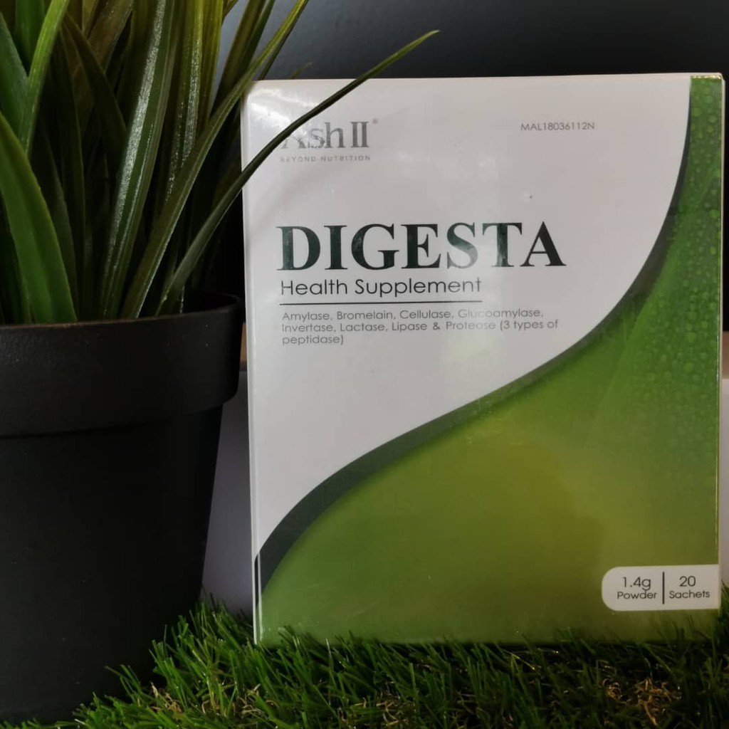Ash II Digesta Health Supplement (20 Sachets x 1.4g) 901574 Shopee Malaysia