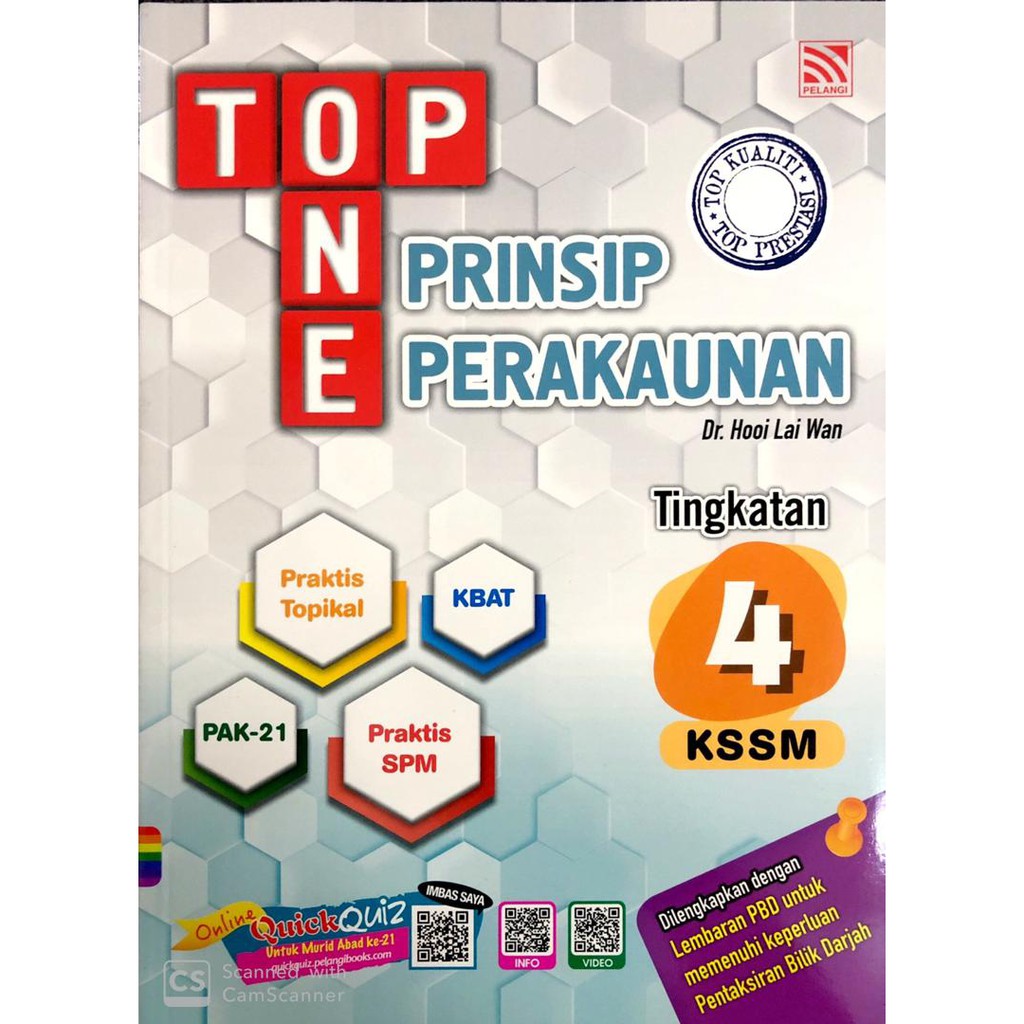 Buy [MH]Buku Latihan  Top One KSSM Tingkatan 4, 5  Prinsip Perakaunan