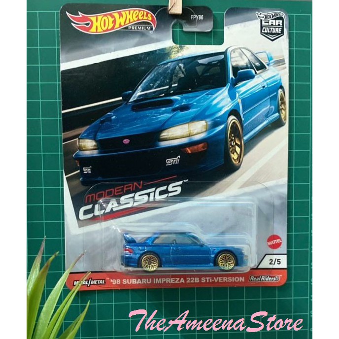 Hot Wheels Modern Classic 98 Subaru Impreza 22B STi-Version | Shopee ...