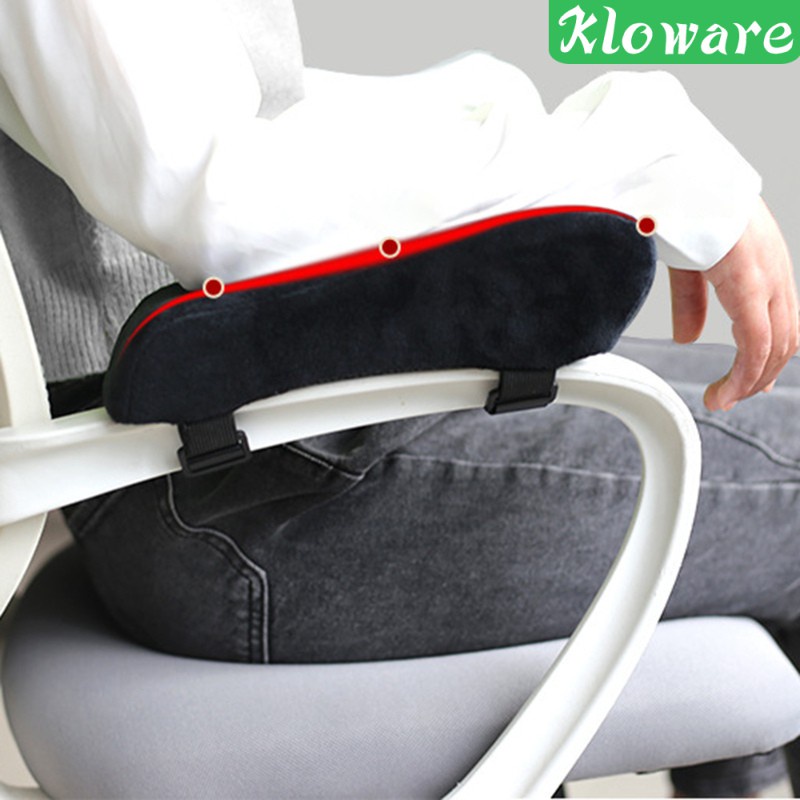 [klowareMY] Chair Arm Cushions Office Chair Arm Rest Pad Pressure