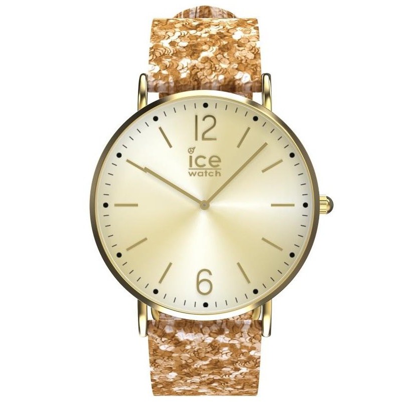 Ice Watch MA.GD.36.G.15 Ice Madame Gold Glitter Analog Quartz Ladies Watch