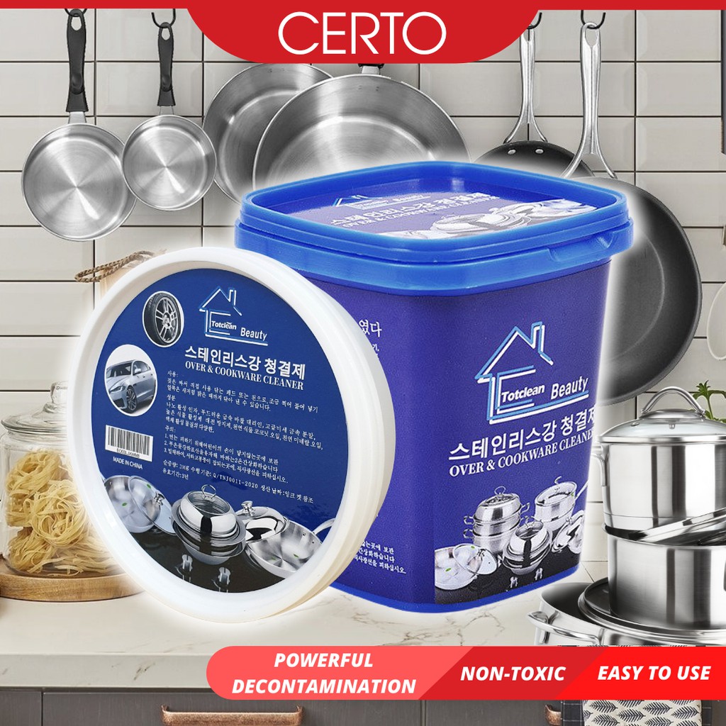 CERTO Magic Cookware Cleaner Polish MultiPurpose Oven Stainless Steel