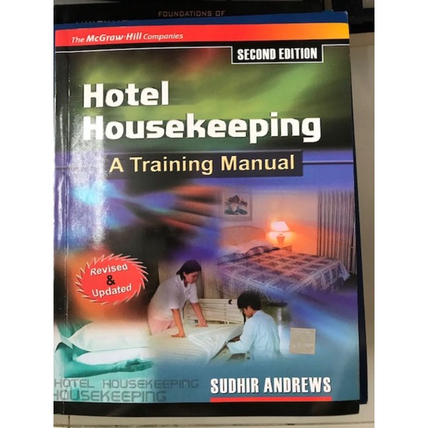 Hotel Housekeeping A Training Manual, Second edition Shopee Malaysia