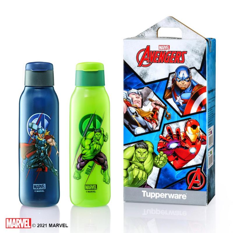 Tupperware Avengers Eco Bottle (2) 750ml