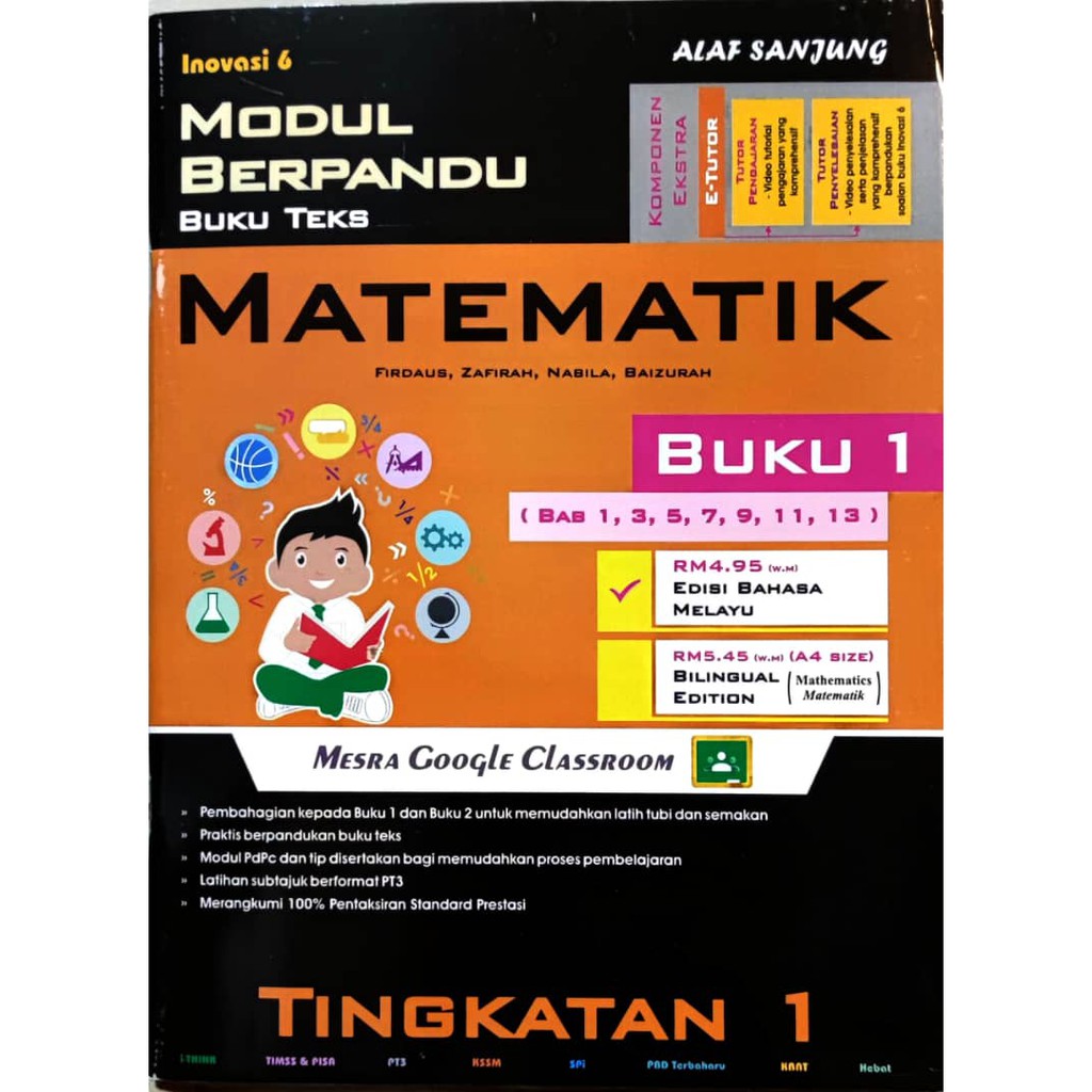 Modul Inovasi 6 Matematik Tingkatan 1 Jawapan