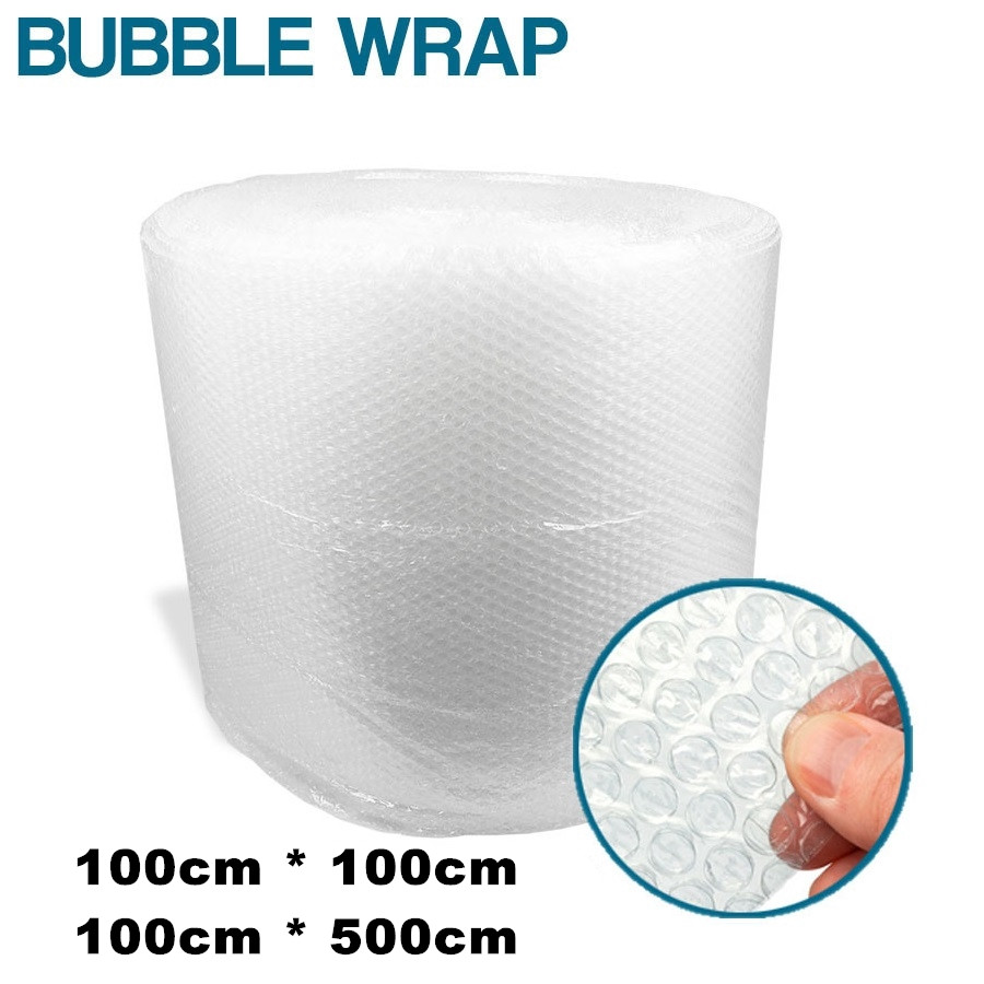 Z2i Bubble Wrap Double Layer 1m X 1 Meter Bubble Roll 100 Cm X 500 Cm 1 Meter 1 Meter New Pgmall