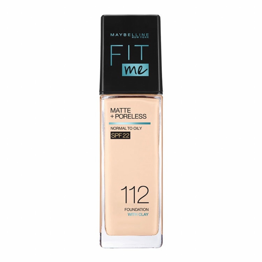 Maybelline Fit Me Matte + Poreless Liquid Foundation 112 Natural Ivory |  Shopee Malaysia