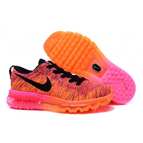 air max flyknit orange