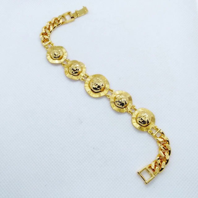 Gelang Kikir Topi Full Gold