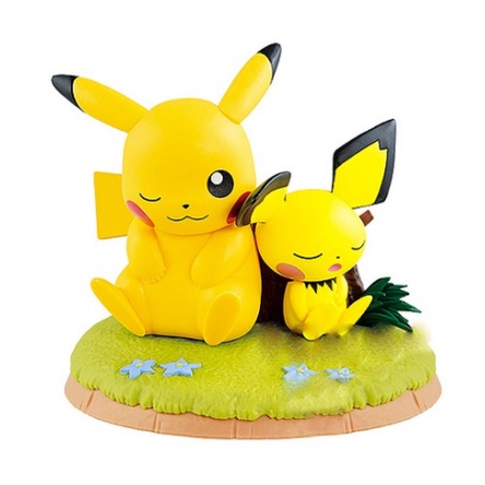 Pokemon Pikachu & Pichu Rest Time Figure | Shopee Malaysia