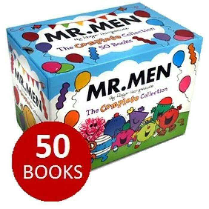 Mr. Men: The Complete Collection ( box set 50 books with 2cds 