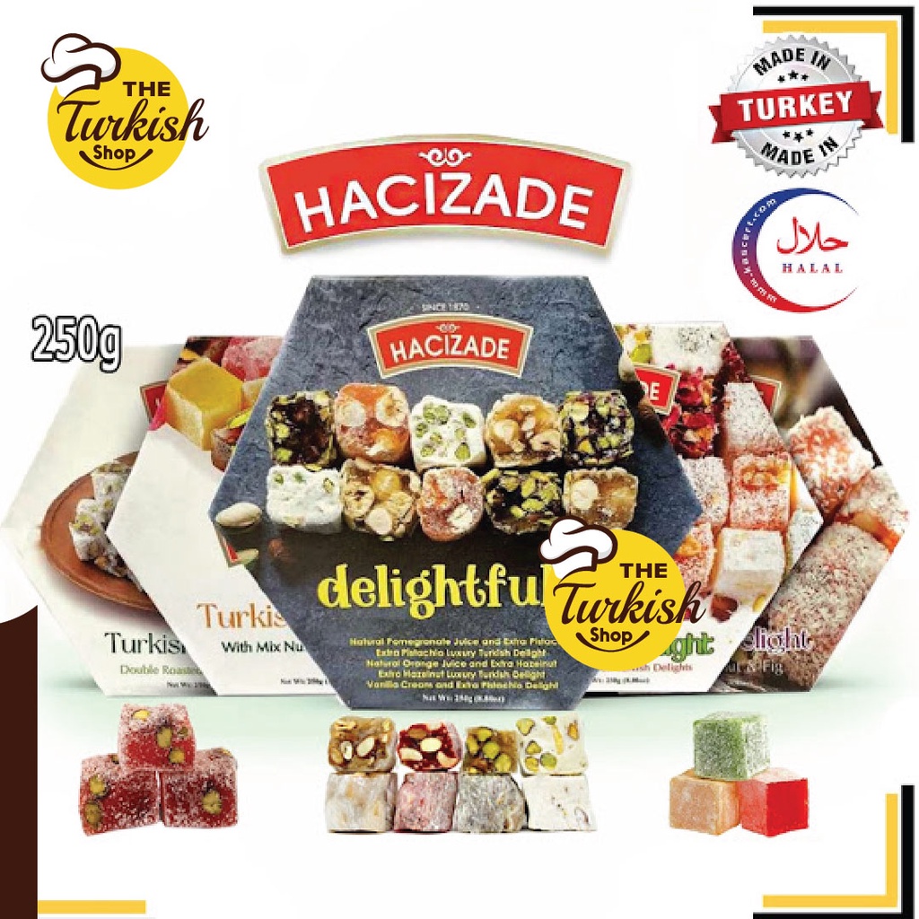 Turkish Delight - Turkish Sweets - Lokum Delight - Turkish Candy - Turkish Treat (13 Flavours)