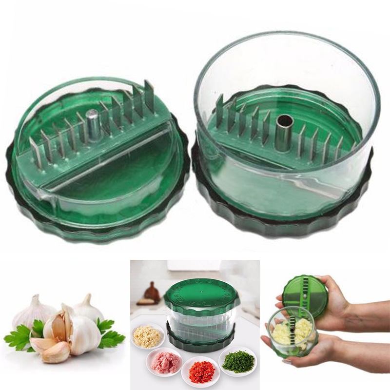 Garlic Ginger Press Chopper Mincer Hand Presser Grinder Crusher Kitchen Tool