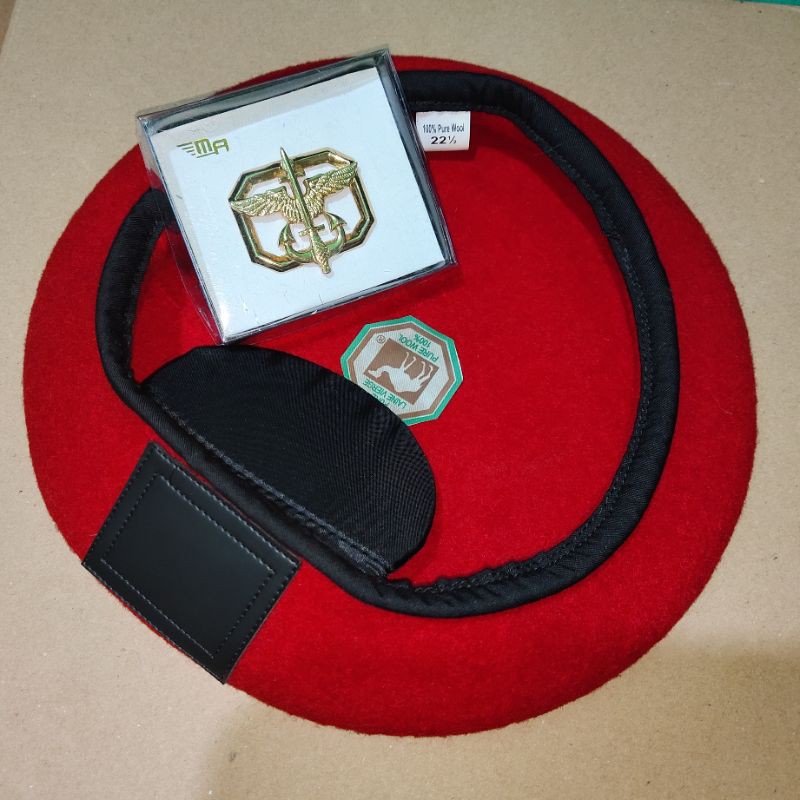 Red Baret KOPASSUS CAMEL  Realpict  Shopee Malaysia