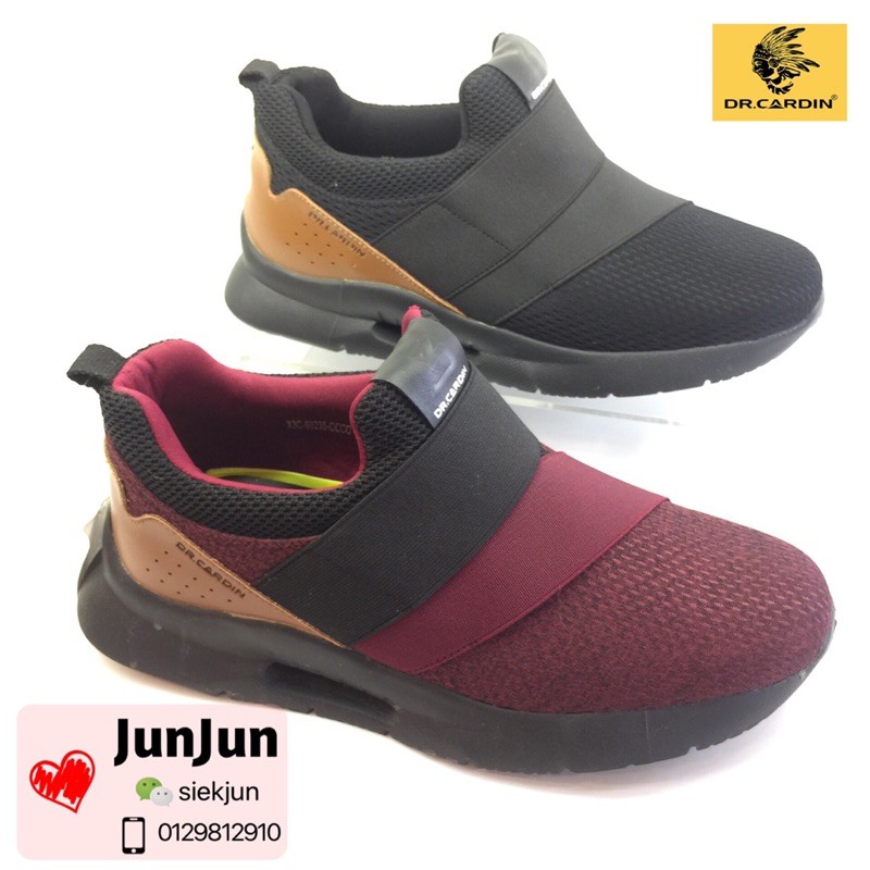 Dr Cardin Men Micro Suede Leather Jetaire Sneakers X3C