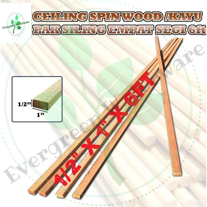 Kayu 1 2 X 1 X 6kaki Batang Kayu Perabot Furniture Wood 1 2 X 1 X 6ft Shopee Malaysia