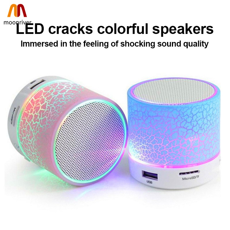 portable speaker led