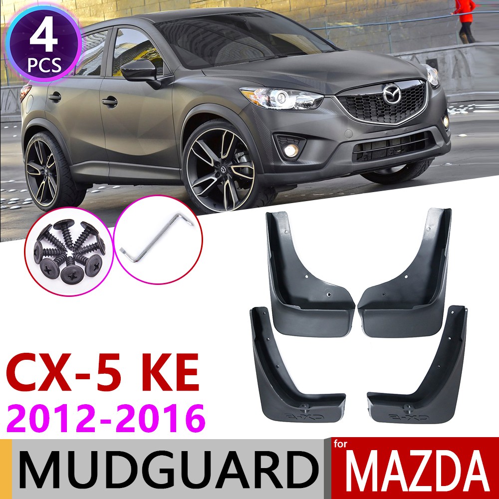 Auto Accessories Dealer Rear Bumper Guard Combo for Mazda CX-5 2012-2016 