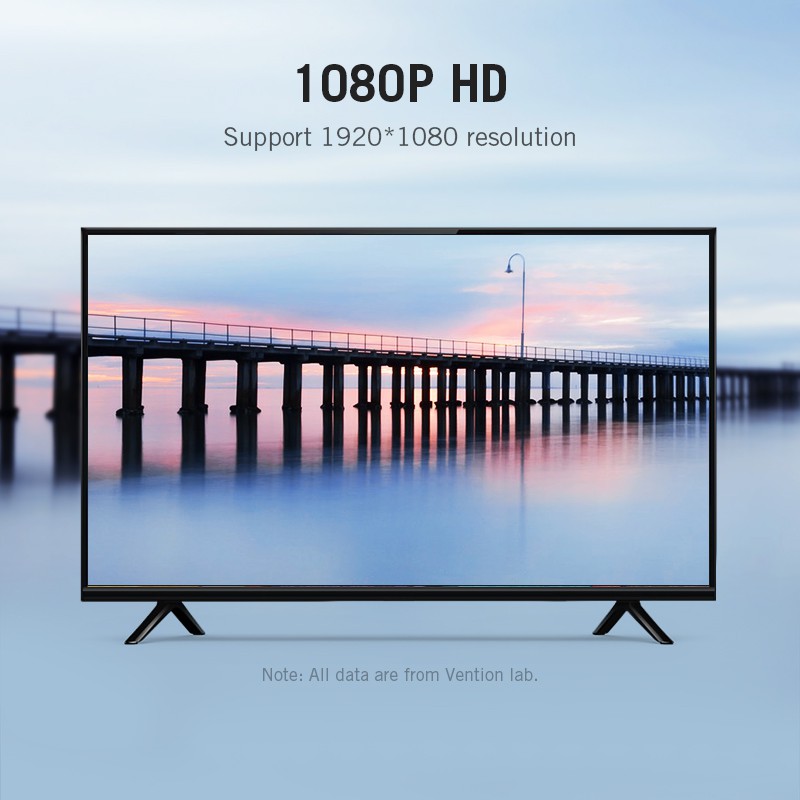 Purpose Essential Vention HDMI VGA Adapter Audio Gold-Plated 1080P Converter PC TV Xbox Laptop Projector Have Reliable - Image 4