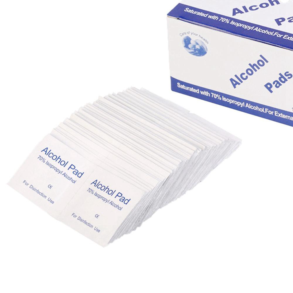 rubbing alcohol pads