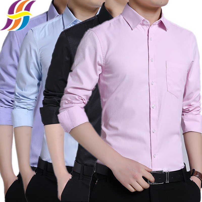 mens slim fit formal shirts