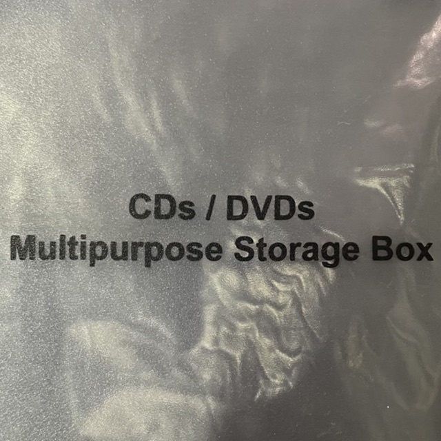 BRANDNEW CDs/DVDs storage box 80CDs capacity Shopee Malaysia