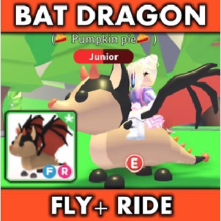 Adopt Me Legendary Bat Dragon Fly Ride Shopee Malaysia - bat dragon adopt me roblox