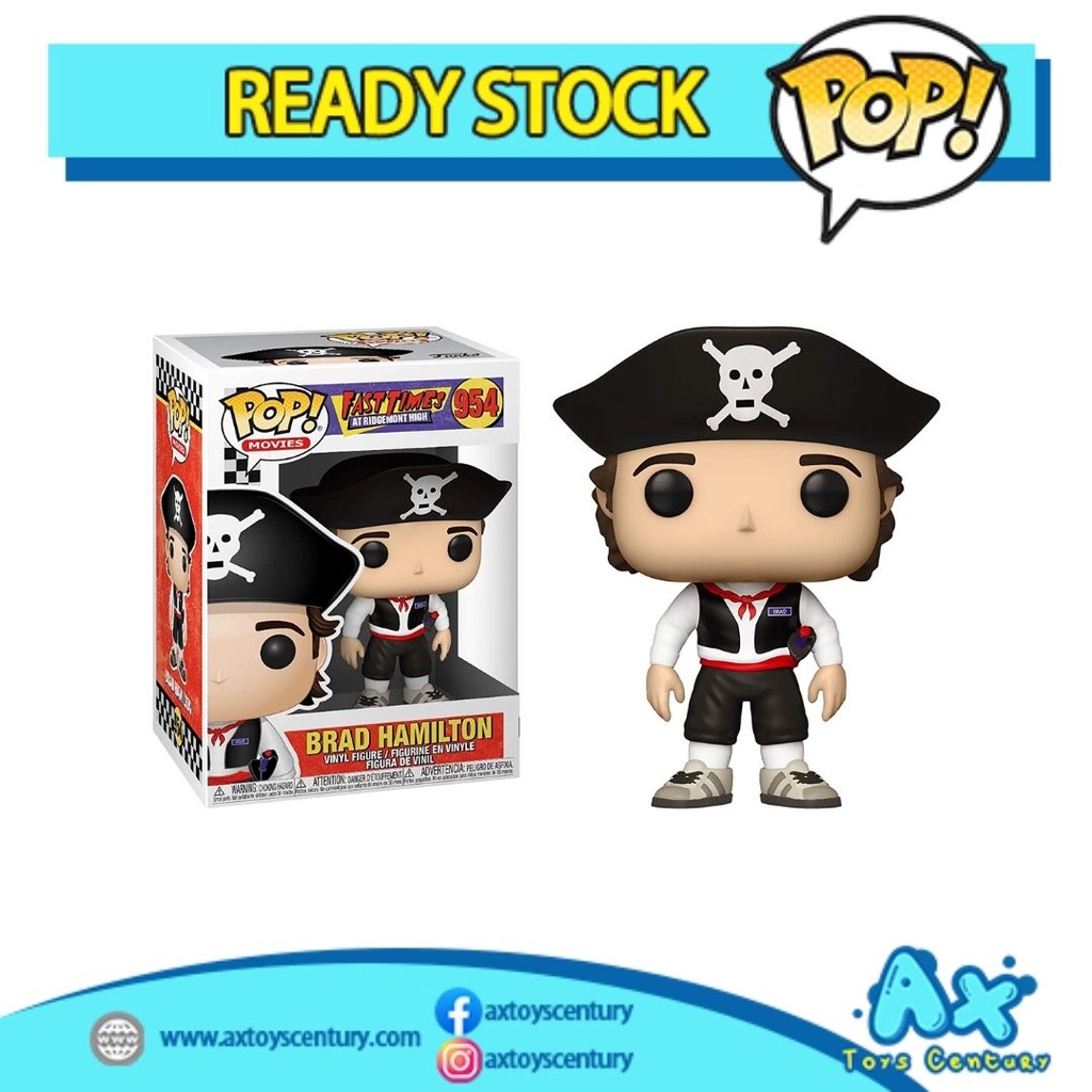 Funko Pop! Movies: Fast Times At Ridgemont High - Brad Hamilton 954 100% Genuine