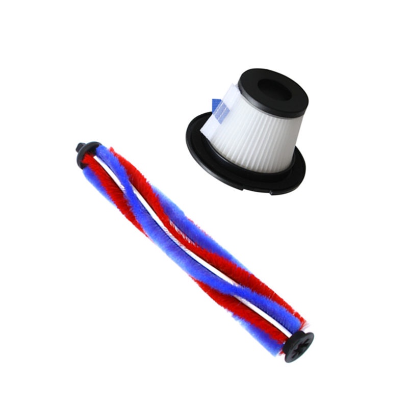 Vacuum Cleaner Roller Brush HEPA Filter for Dibea C17 Handheld Vacuum