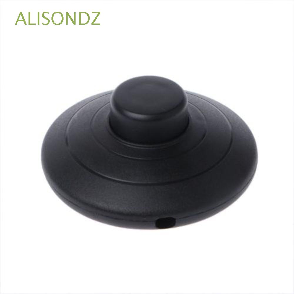 ALISONDZ LED Foot Pedal Push Switch Round Foot Lighting Switch Foot