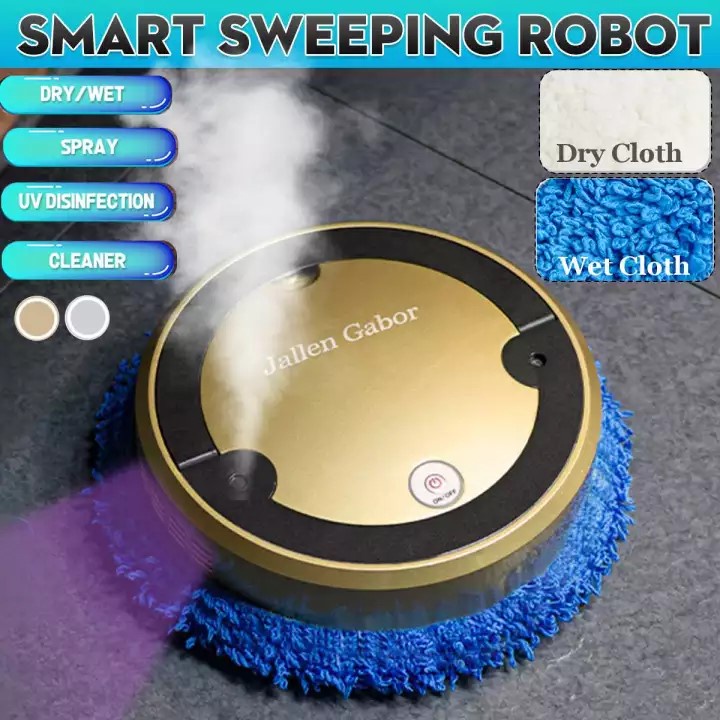 无线吸尘机Jallen Gabor A8 Intelligent Dry Wet MOP Vacuum With UV