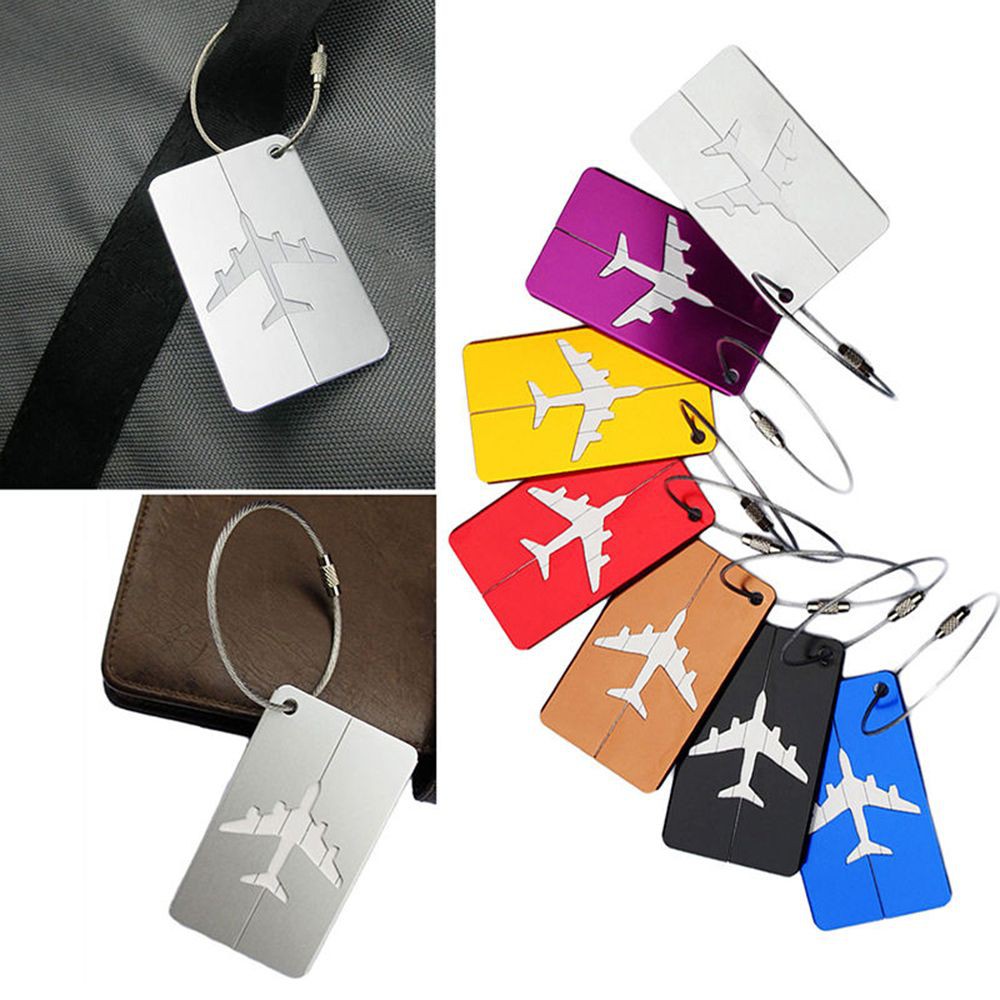 Identity Name Anti-lost Travel Label 7 Colors Suitcase Tag Baggage Luggage