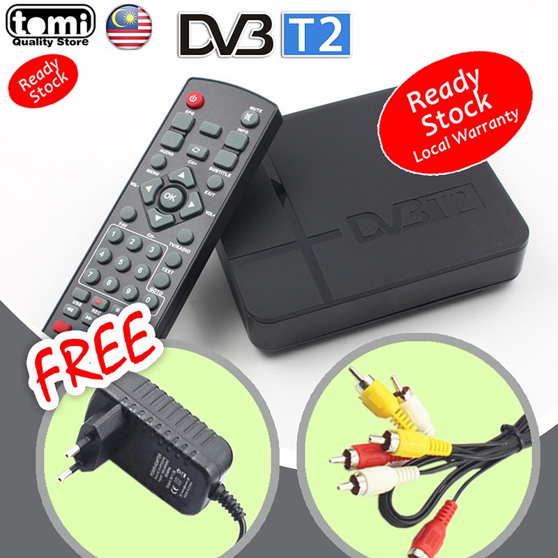 MyTV myFreeview Decoder DVB T2 Full HD Set Top Box ...