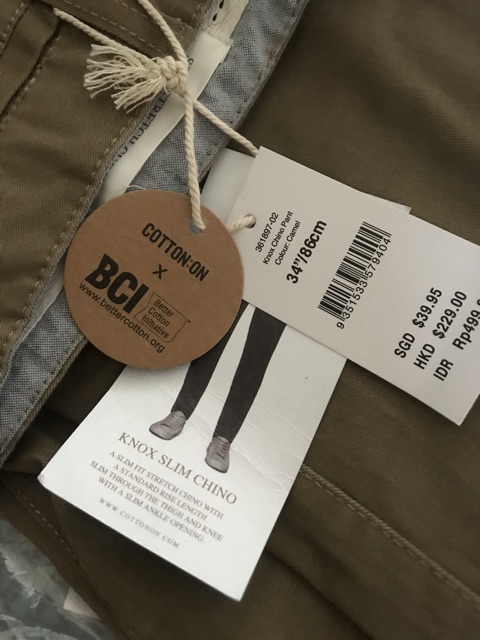knox chino cotton on