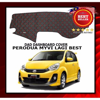 Perodua Car Carbon Fiber Leather steering wheel cover 