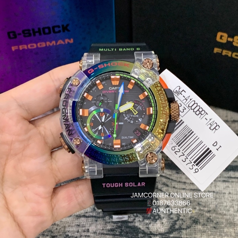 G-SHOCK ボルネオ虹蛙 GWF-A1000BRT-1AJR試着のみ - 腕時計(アナログ)