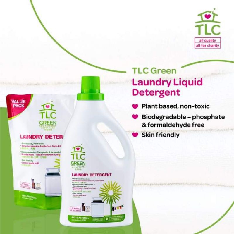 TLC Green Concentrated Laundry Detergent Powder 3kg ubicaciondepersonas.cdmx.gob.mx