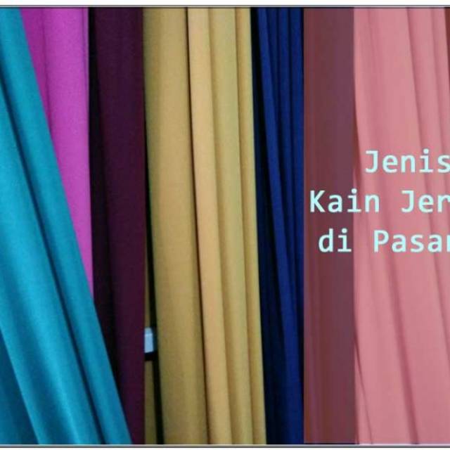 Jersey Plain Meter Fabric Per 0 5m Bahan Kain Meteran Polos Jersey Per 0 5m Shopee Malaysia