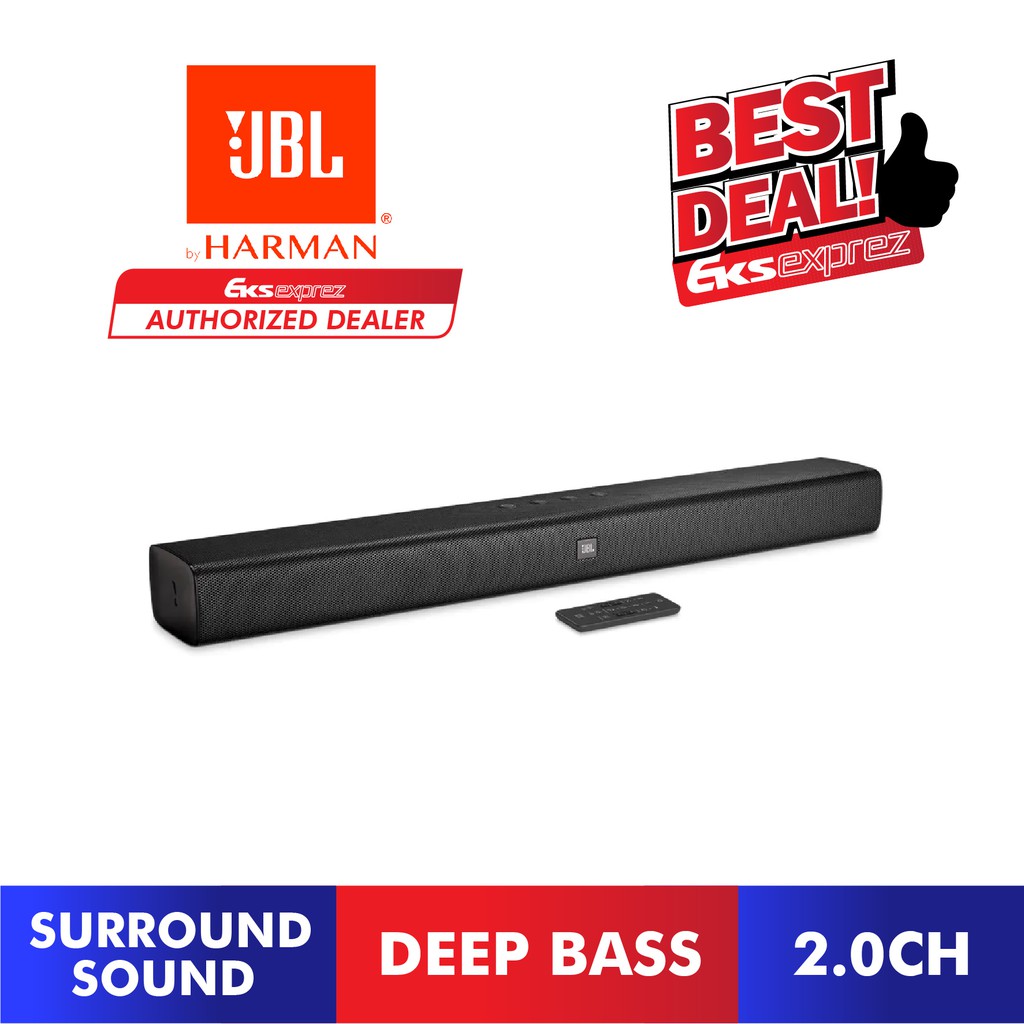 JBL Soundbar Bar 9.1 3D Surround 9.1Ch/Bar 5.1 Surround 5.1Ch/Bar 2.1 Deep Bass 2.1Ch/Bar 2.0