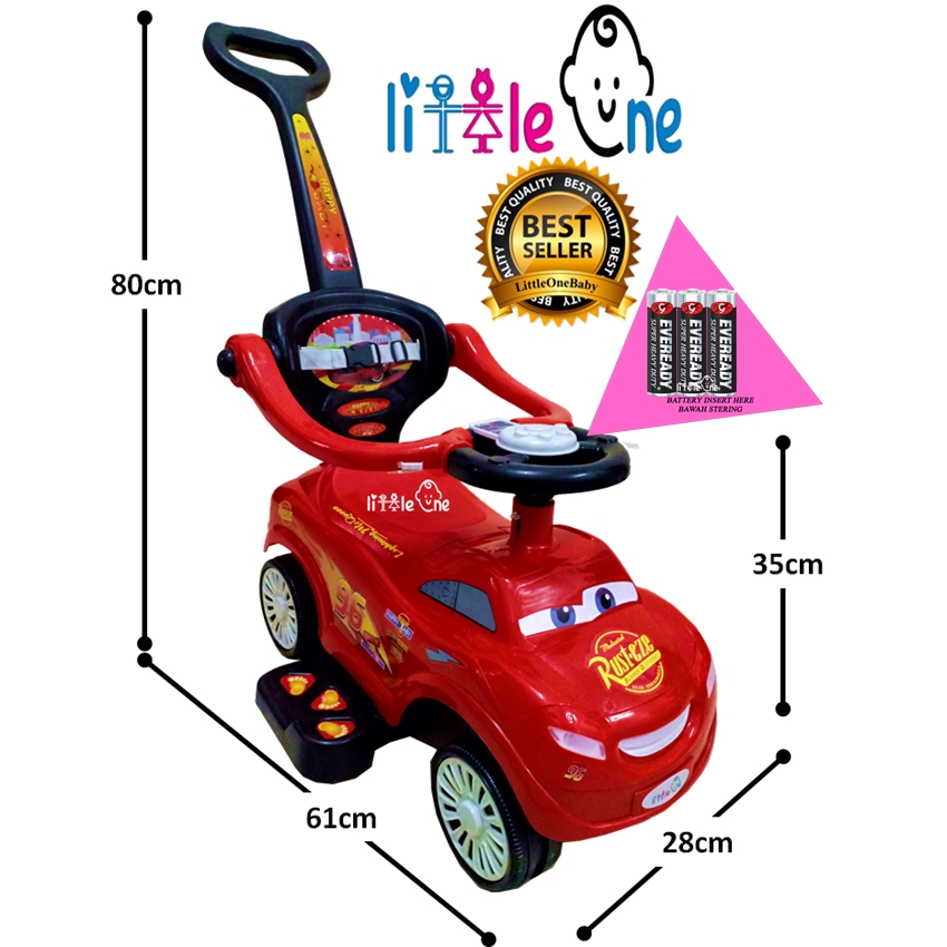 disney baby lightning mcqueen walker