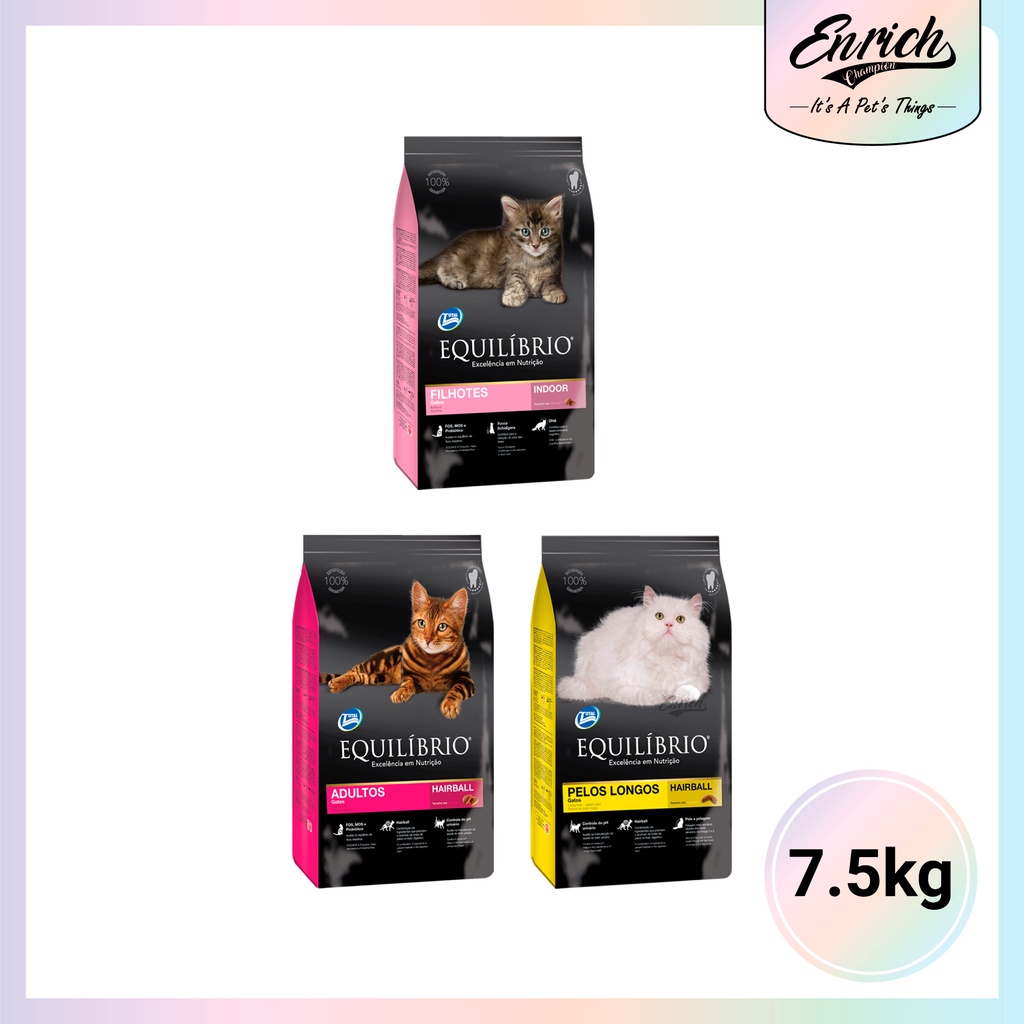 Equilibrio Super Premium Nutrition Cat Food 7.5kg Shopee Malaysia