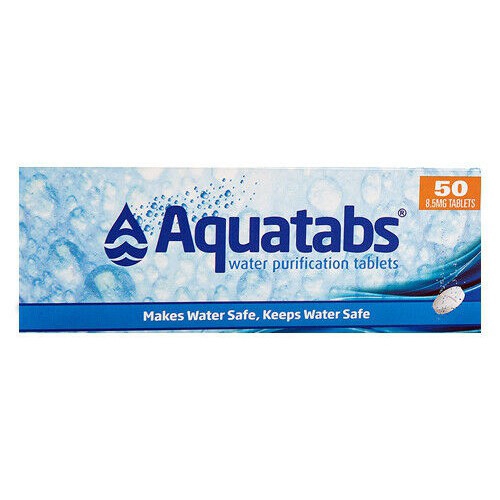 Aquatabs Water Purification Tablets 10's / 50's (EXP: AUGUST 2027) Medentech