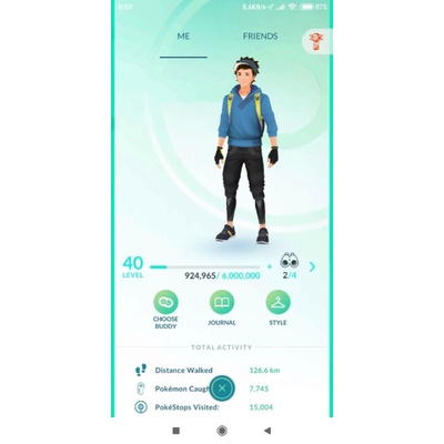 Buy Pokemongo Account Lv40 Starter Account With Lv40 No Pokemon Inside Pgsharp Seetracker Malaysia