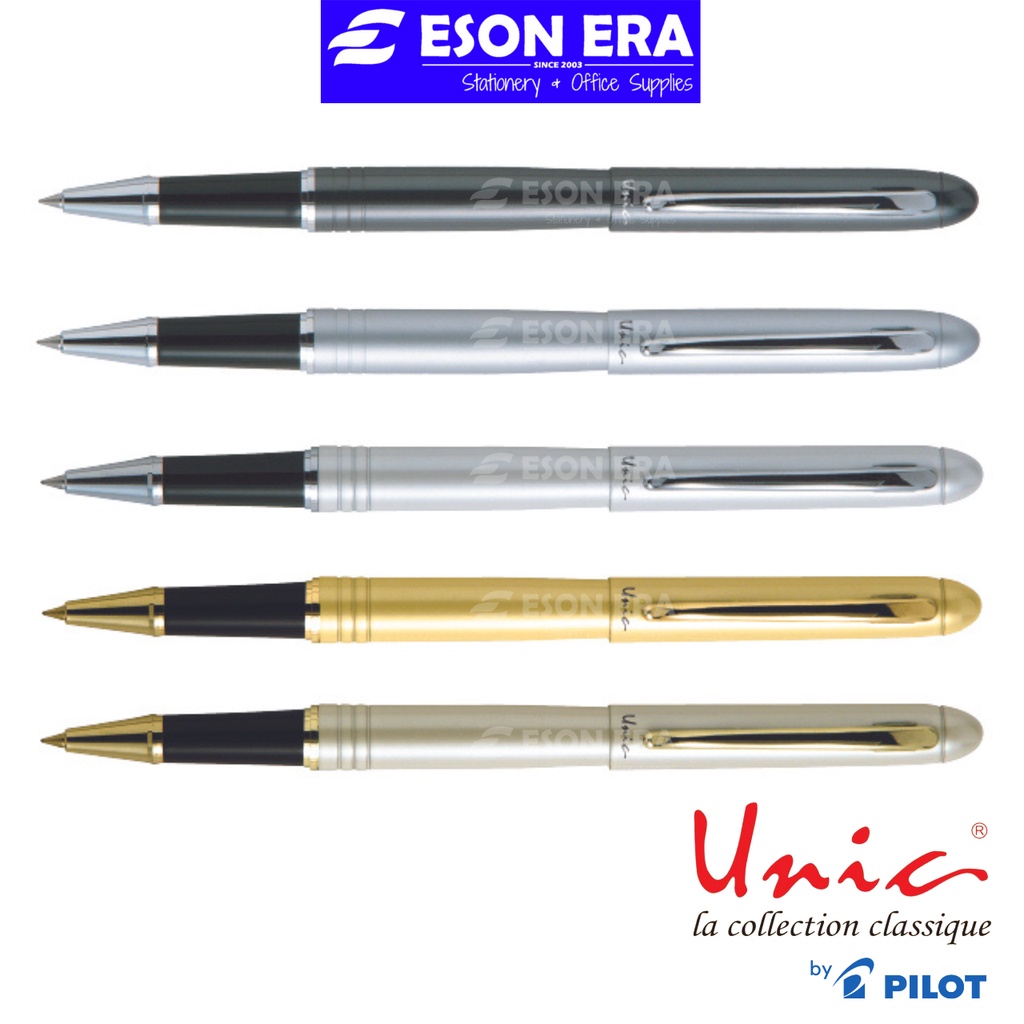 Unic Gel Pen 0.7 Black Ink Pilot Unic Premium Gift Pen