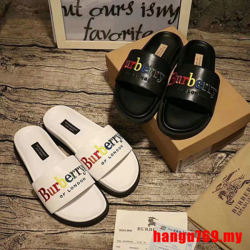 burberry slippers